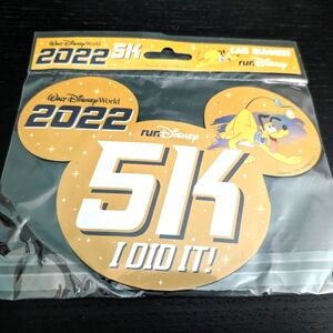 New 2022 runDisney Walt Disney World Marathon Weekend 5K Magnet